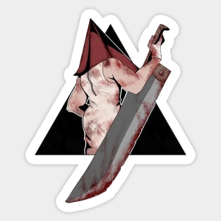 Pyramid Head// Silent Hill Sticker